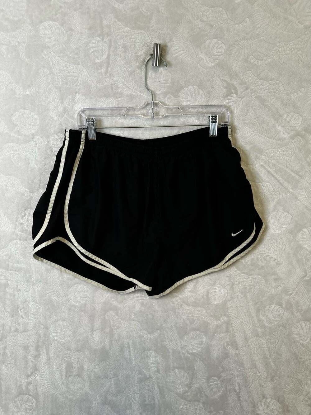 Nike Dri-Fit Running Shorts Black White Size XL